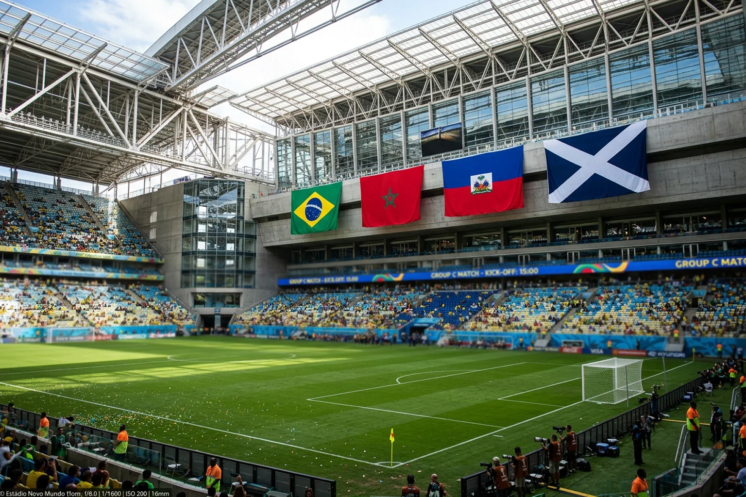 World Cup 2026 Group C preview with Brazil, Morocco, Haiti and Scotland national team colours